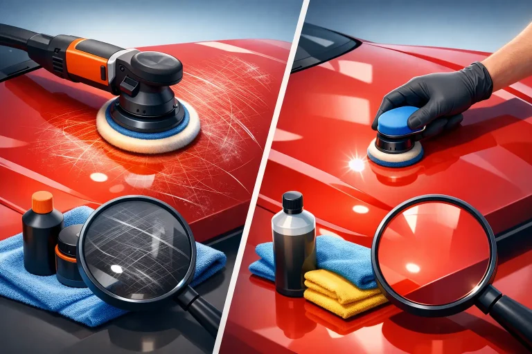 Paint Correction vs Polishing Explained