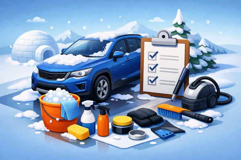 Winter Car Detailing Checklist That Works