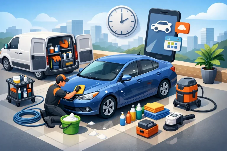 Mobile Auto Detailing Guide for Busy Owners