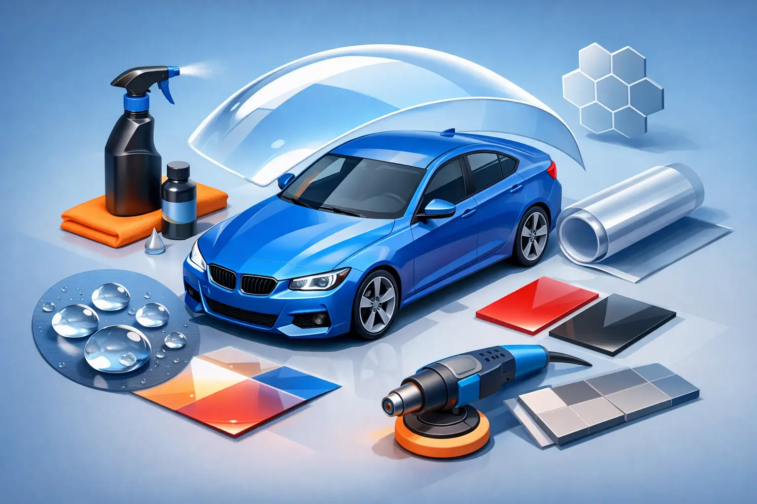 New Car Paint Protection Options Explained